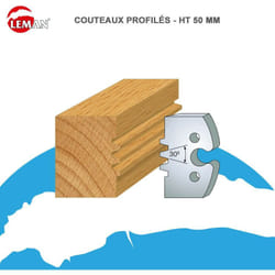 Jeux 2 contre-fers Classic profil N°246 Haut. 48 Ep. 5,3mm