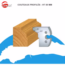 Jeux 2 contre-fers Classic PROFIL N°273 Haut. 48 Ep. 5,3mm