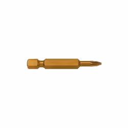 Embout de vissage série 1/4 50 mm - Pozidriv PZ N.2 - Titane - LEMAN - 54202TI" - Embout de vissage série 1/4' 50 mm - Pozidr ...
