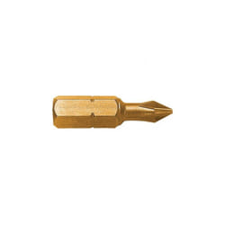 Embout de vissage Phillips - Titane - ph N.1 - 25 mm Leman 51101TI