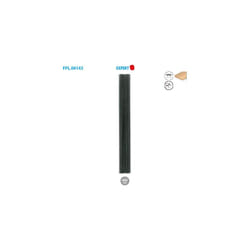 Leman - Fers réversibles hss 18% pour centrolock Expert Larg. 16 Long. 230 Ep. 3mm