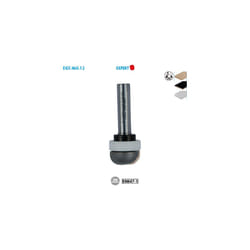 Mèche à gorge + guide supérieur delrin® Expert ø 28,6mm