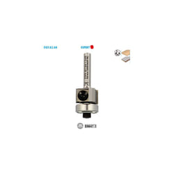 Mèche d'affleureuse à plaquettes réversibles + guide Expert ø 19 ø Queue 6 Long. 72 Long. Utile 30mm