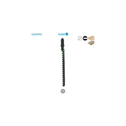 5 lames de scie sauteuse CV - Lu. 75 mm pas 4 mm - chantournage pour bois - LEMAN - 7012.05