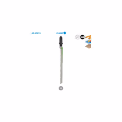 Boite de 5 lames scie sauteuse bois Classic