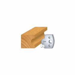 Jeux 2 fers hauteur 40mm Classic PROFIL N°014 Haut. 40 Ep. 4mm