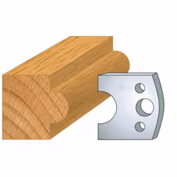 Jeu de 2 fers Hauteur 40mm Entr'axe 24mm Epaisseur 4mm Mouton Fers réaffutables Se monte sur porte outils 40 et 50mm entr'axe ...