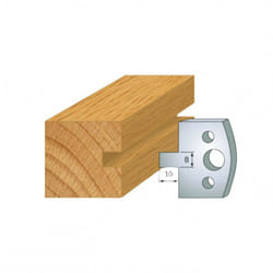 Jeux 2 contre-fers hauteur 40mm Classic profil N°94 Haut. 38 Ep. 4mm