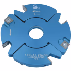Porte outils extensible à tenonner, rainurer, feuillurer par bagues intercalaires (non fournies). Recommandé pour puits de to ...