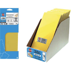 8 patins non perfores 93X230 gr 80 corindon jaune