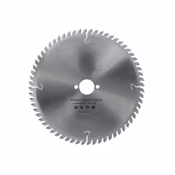 Lame de scie circulaire carbure diamètre 255 épaisseur 3,2/2,2mm alésage 30mm 80 dents trapèze/plate négative pour coupe alum ...