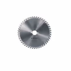 Lame de scie carbure diamètre 260 épaisseur 2,5mm alésage 25mm 48 dents alternées négative Coupe bois propre en travers sur s ...