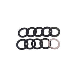 Jeu de 10 bagues millimétriques Leman 964.5.045.30.01 de 1 à 10mm D45mm Al.30mm