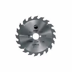 Leman - Lame de scie circulaire pour machines portatives D.160 x Al.20 mm 20 dents • Pour le débit et travaux de construction ...