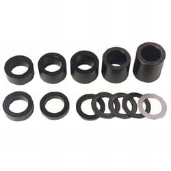 Jeu de 10 bagues de remplissage Leman 1 à 40mm D45x30mm pour toupie à bois