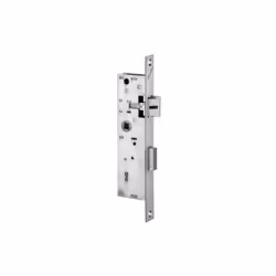 Gâche fournie - Dimension du coffre : (H)Hauteur 180 mm - (P)Profondeur : 36 mm - (E)Entraxe : 70 mm. (A)Axe du cylindre : 21 ...
