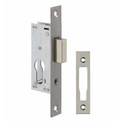 Serrure pêne dormant N14- 46 mm METALUX - Avec gâche - F114460010