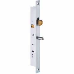 La serrure monopoint à larder profil étroit à mentonnet Série 25 de s'intègre facilement dans tous types de portes grâce à so ...
