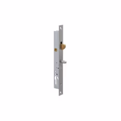 • Entraxe 104 mm, carré de 8 mm • Têtière inox • Condamnation du crochet par le cylindre européen • Panneton spécial rayon 11 ...