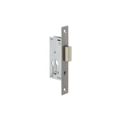Metalux - Serrure monopoint à encastrer Série 14 Argent 95 mm 31 Sans 95 mm Cylindre
