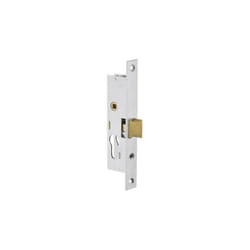 Metalux - Serrure monopoint à encastrer Série 33 Argent 35 Droite 22 48 mm Galvanisé a Fouillot Sans 130 35