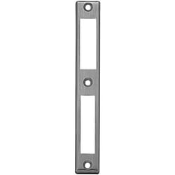 Gâche inox pour serrures multipoints à pêne dormant 4106 6 5 mm COF CAL 3P - METALUX - F141060000