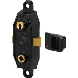 Metalux - Serrure monopoint en applique gollot 7570 droite clé à gorge finition noir F675701000
