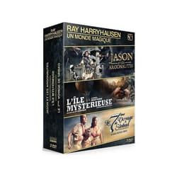 Coffret Ray Harryhausen 3 Films : Jason Et Les Argonautes Lîle Mystérieuse Le Septième Voyages De Sinbad [DVD]