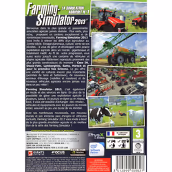 Focus Entertainment Farming Simulator 2013, PC, Mode Multiplayer, Tout le monde, Support physique