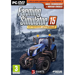 Focus Entertainment Farming Simulator 2015 - Extension Officielle Standard Allemand, Anglais, Chinois simplifié, Coréen, Espagnol, Français, Hongrois, Italien, Japonais, Néerlandais, Polonais, Portugais, Russe, Tchèque, Turc PC