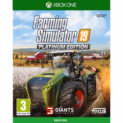 Focus Entertainment Farming Simulator 19 - Édition Platinum, Xbox One, Mode Multiplayer, Tout le monde, Support physique