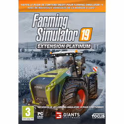 Focus Entertainment Farming Simulator 19 - Extension Platinum, PC, Mode Multiplayer, Tout le monde, Support physique