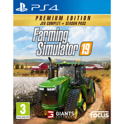 Focus Entertainment Farming Simulator 19 - Premium Edition Allemand, Anglais, Chinois simplifié, Coréen, Espagnol, Français, Hongrois, Italien, Japonais, Néerlandais, Polonais, Portugais, Roumain, Russe, Tchèque, Turc PlayStation 4