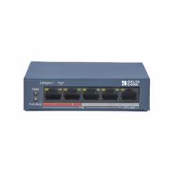 Switch Poe 4 caméras - POE SW4 - Delta DoreLe switch POE 4 caméras de Delta Dore, référencé POE SW4, est un gadget permettant ...