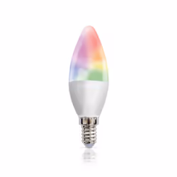 Ampoule Led connectée E14, Couleur & Blanc - Commande un éclairage en marche/arrêt, couleurs, niveaux de blanc et variation à ...