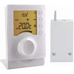 Description générale Le Thermostat d'ambiance radio Tybox 33 de Delta Dore est une solution moderne pour optimiser la gestion ...