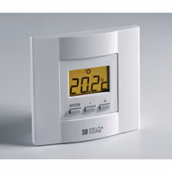 Description générale Le thermostat d'ambiance filaire Delta Dore Tybox 21 est un dispositif à affichage digital conçu pour le ...