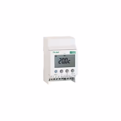 Thermostat modulaire tout ou rien T1C-2 DIGIT - 1 consigne - 1 sortie de marque Delta Dore. Il compare en permanence les temp ...