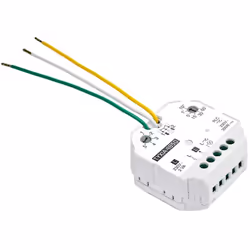 Le récepteur radio TYXIA 4850 de Delta Dore permet de transformer un éclairage marche/arrêt en une variation contrôlable à pa ...