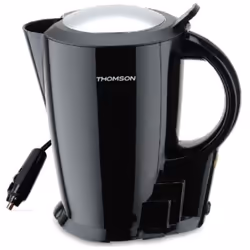 Bouilloire THOMSON 24 V, capacité de 1,3 L, puissance de 250 W.