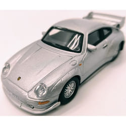 Voiture PORSCHE 911 GT2 CARARAMA 1/43 GRISE pour enfant - HTC - Modèle 14 ans - Couleur Gris