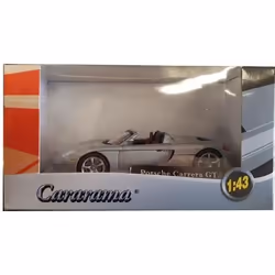 Voiture miniature - Porsche Carrera GT - Gris - Cararama 1/43