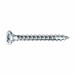 Vis Rocket tête fraisée Pozi VYNEX Acier zingué - 3514000251 - Vis Rocket tete fraisee Pozidrive acier zingue 4 Cavités sous  ...