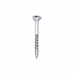 Vis Rocket tête fraisée Pozi VYNEX Acier zingué - 351400025 - Vis Rocket tete fraisee Pozidrive acier zingue 4 Cavités sous t ...