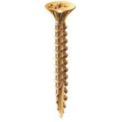Vis à bois agglomérés Pozidrive acier bichromaté 3,5X40 boîte de 500 ROCKET 351400026209