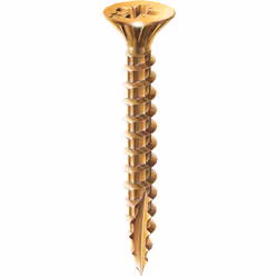 Vis à bois agglomérés Pozidrive acier bichromaté 5X35 boîte de 500 - ROCKET - 351400026227