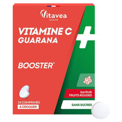 Vitavea Vitamine C Guarana 24 Comprimés à Croquer