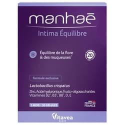 Vitavea Manhaé Intima Équilibre 15+ 30 Gélules