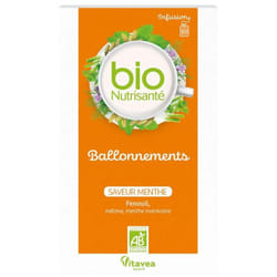 Vitavea Infusion Ballonnements Bio 20 Sachets