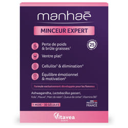Vitavea Manhaé Minceur Expert 30 Gélules